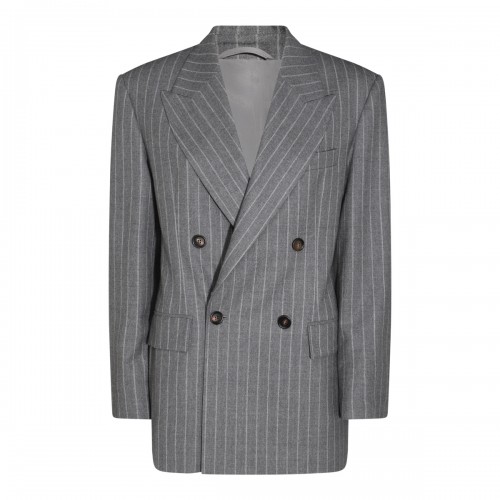 GREY WOOL BLAZER