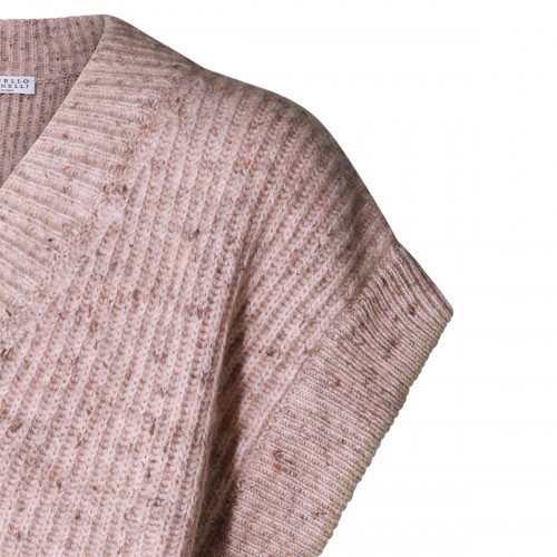 PINK WOOL KNITWEAR