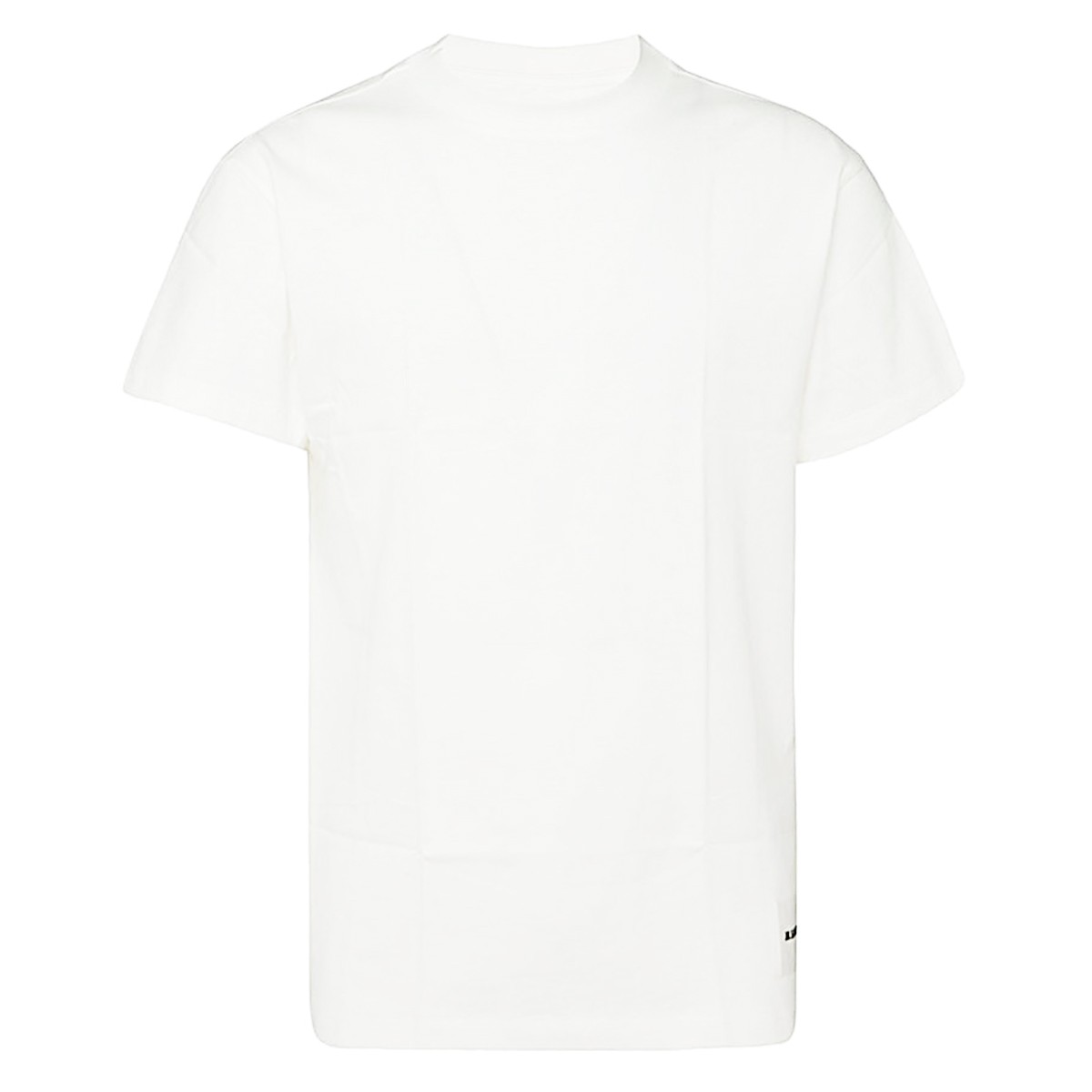 WHITE COTTON T-SHIRT