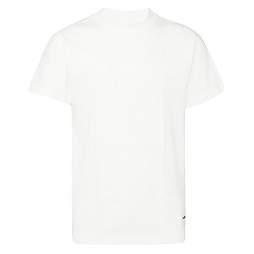 WHITE COTTON T-SHIRT