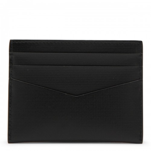 BLACK LEATHER CARD HOLDER