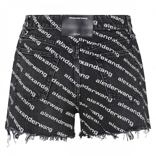 BLACK COTTON SHORTS