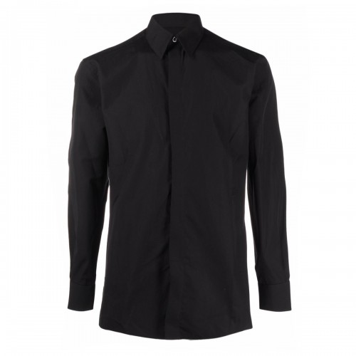 BLACK COTTON SHIRT