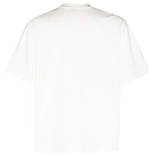 WHITE COTTON T-SHIRT