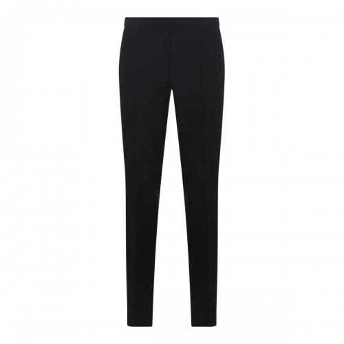 BLACK WOOL PANTS