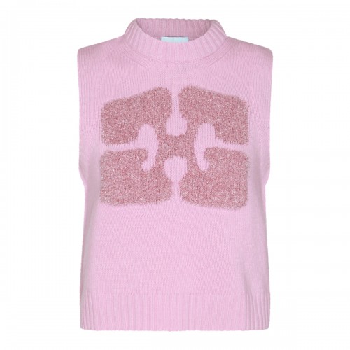 PINK WOOL KNITWEAR