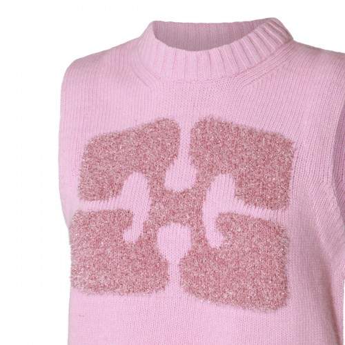 PINK WOOL KNITWEAR