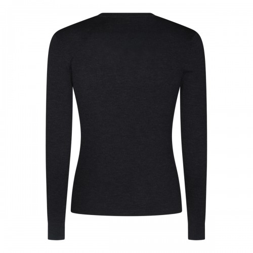 DARK GREY WOOL KNITWEAR 2