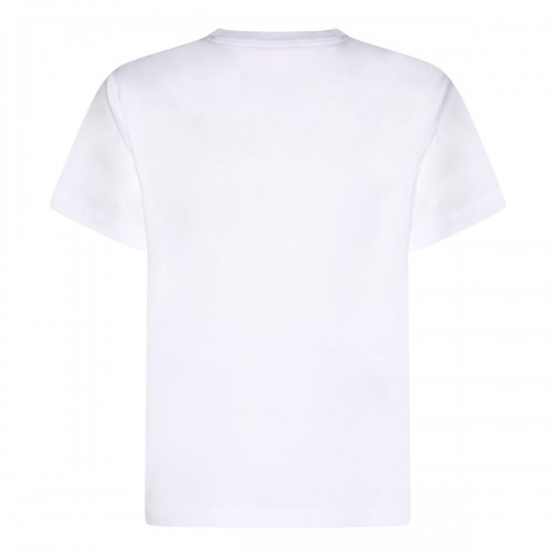 WHITE COTTON T-SHIRT