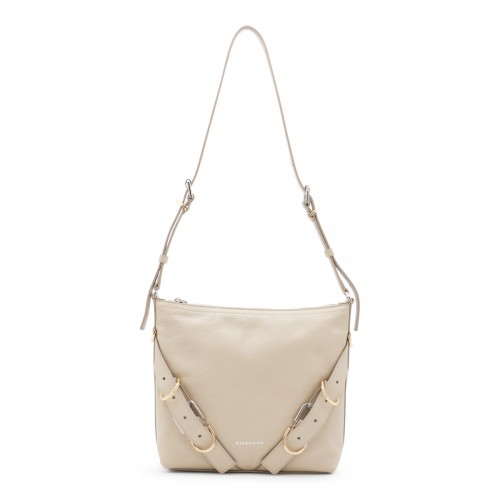 NATURAL LEATHER VOYOU SHOULDER BAG