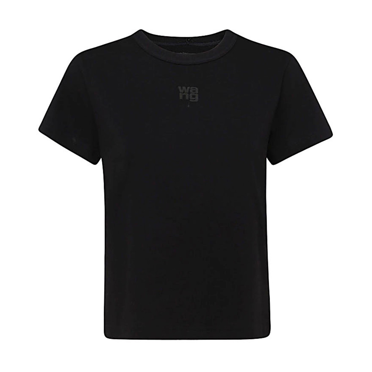 BLACK COTTON T-SHIRT