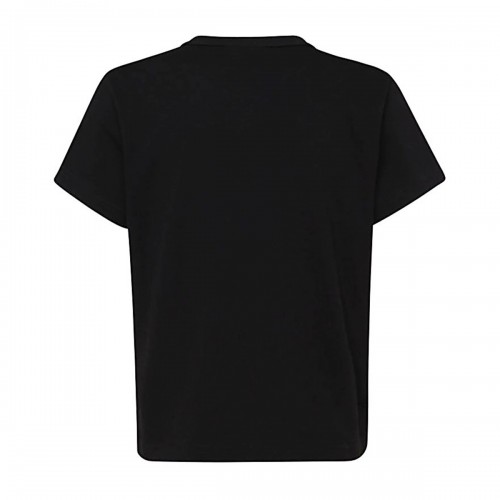 BLACK COTTON T-SHIRT