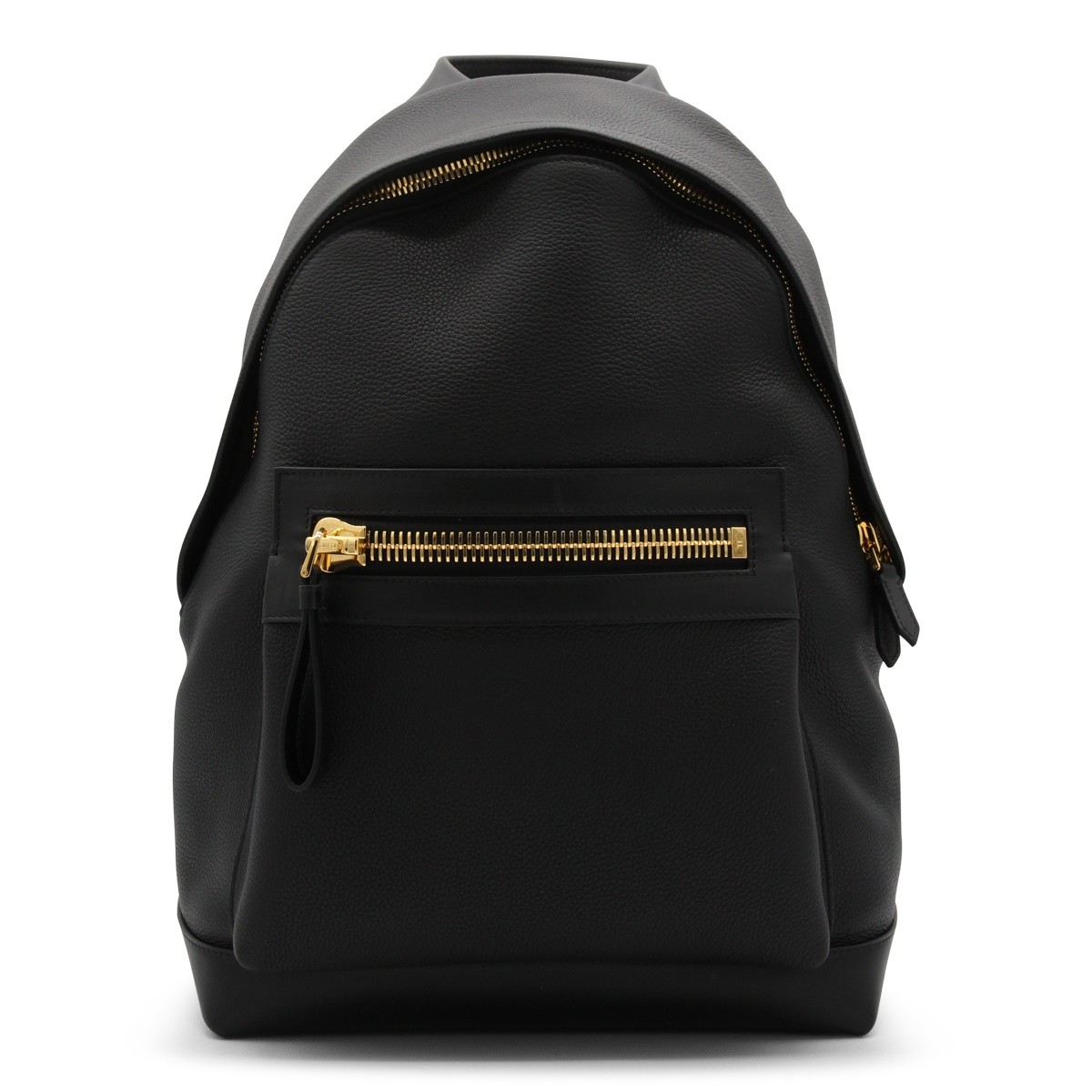 BLACK LEATHER BUCKLEY BACKPACK