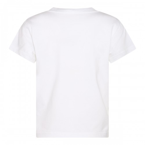 WHITE COTTON T-SHIRT