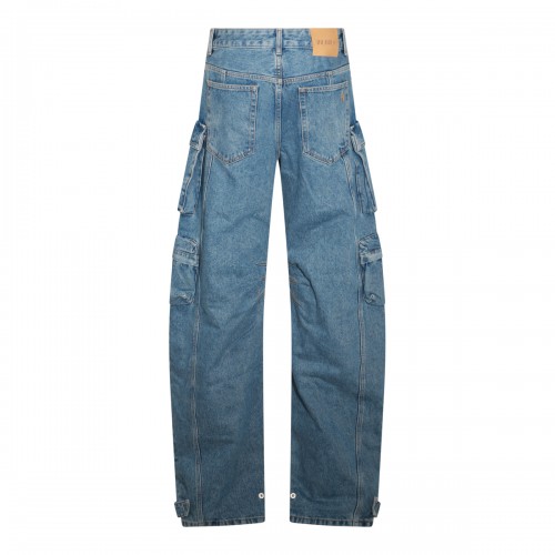 BLUE COTTON DENIM JEANS