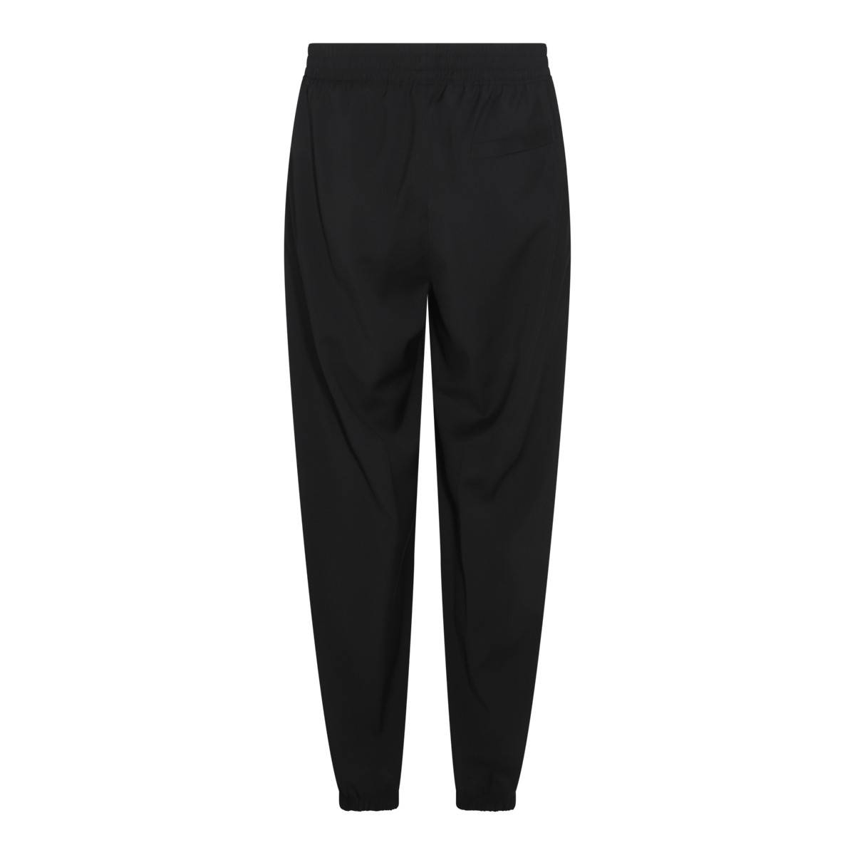 BLACK WOOL PANTS