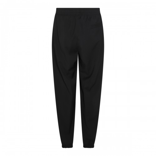 BLACK WOOL PANTS