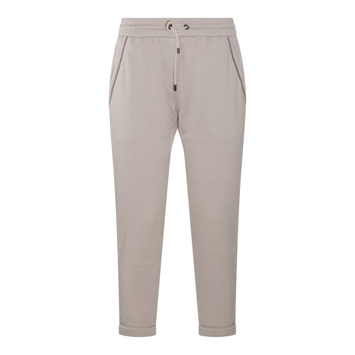 BEIGE COTTON PANTS