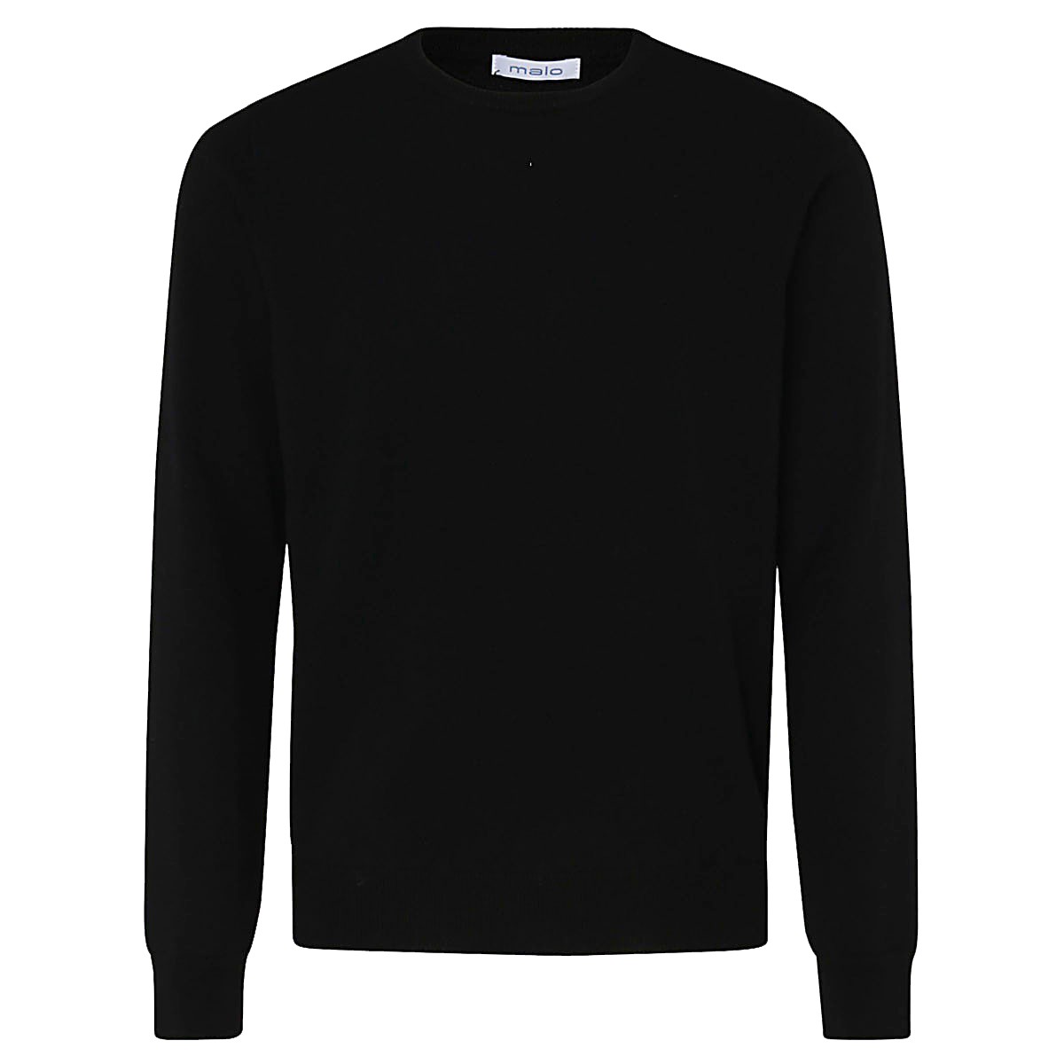 BLACK WOOL KNITWEAR