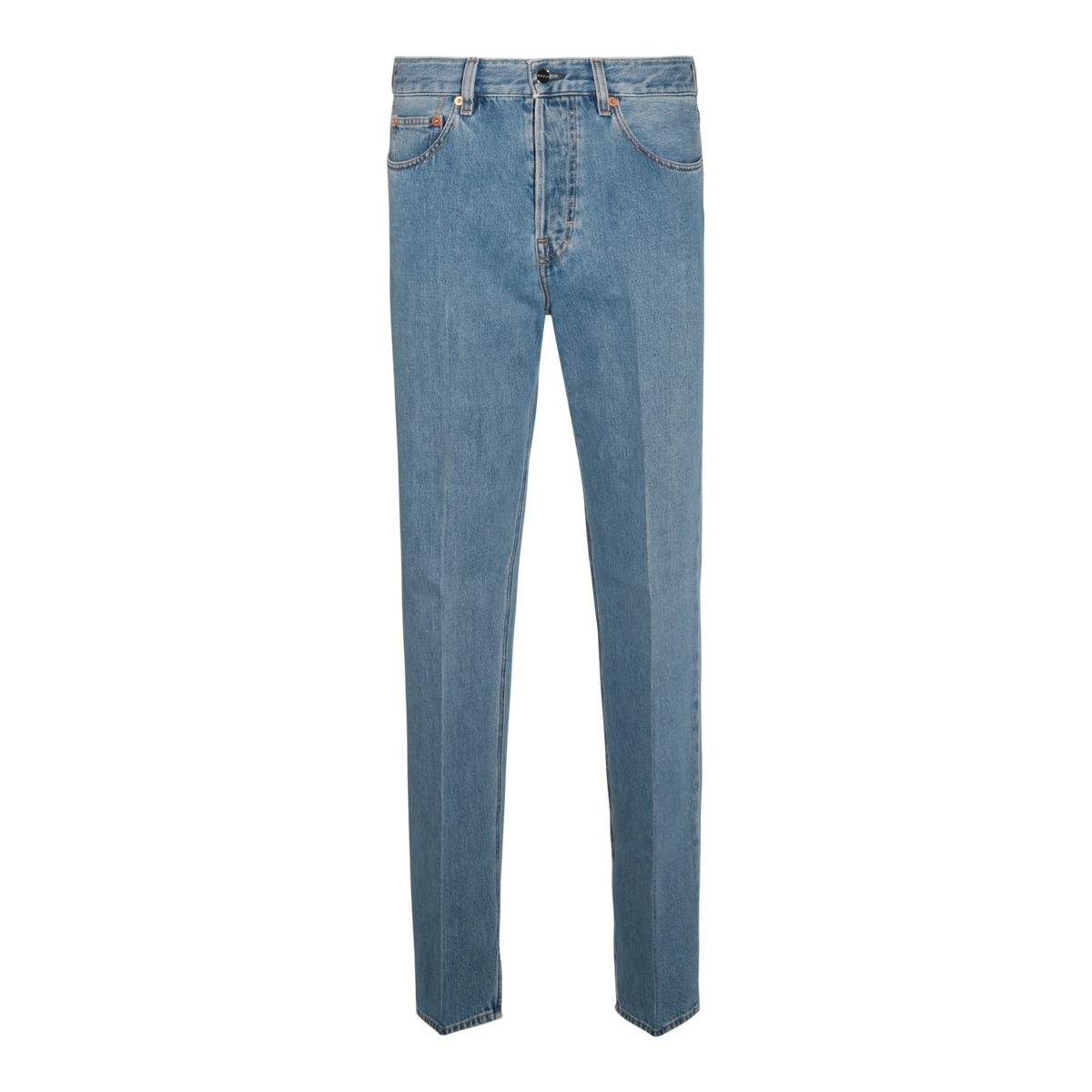 BLUE COTTON DENIM JEANS