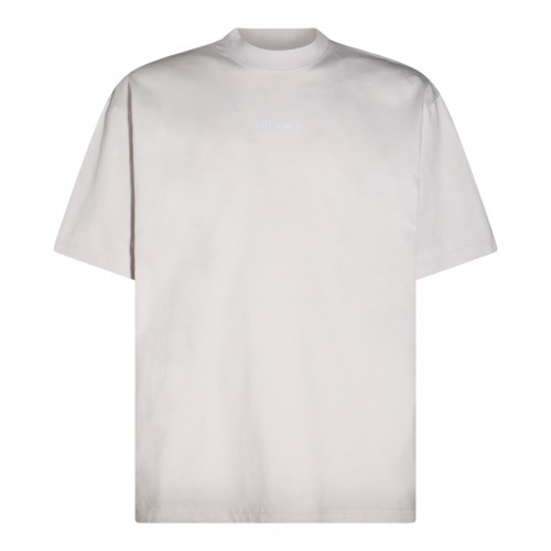 WHITE COTTON T-SHIRT