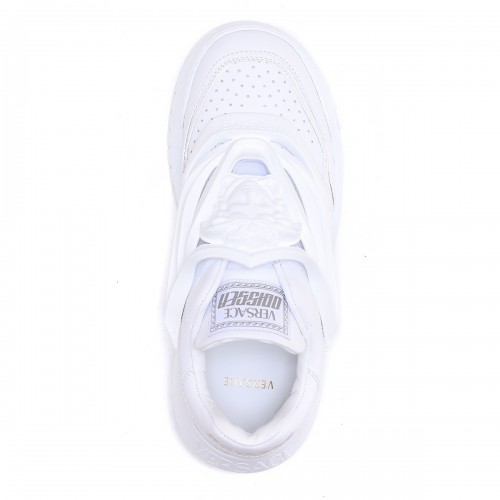 WHITE LEATHER ODISSEA SNEAKERS