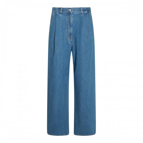 BLUE COTTON DENIM JEANS