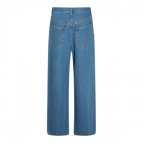 BLUE COTTON DENIM JEANS 2