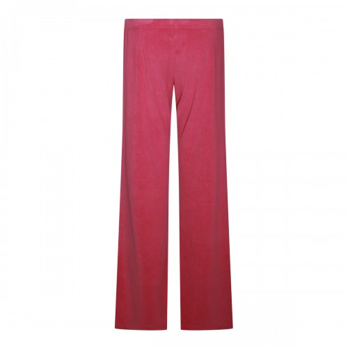DARK PINK COTTON PANTS 2