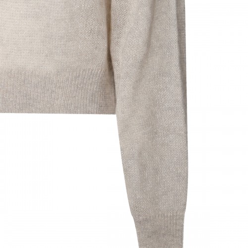 GREY WOOL KNITWEAR