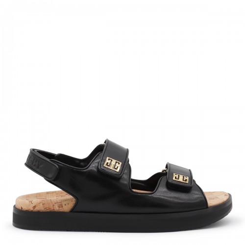 BLACK GIQUA 110 SANDALS