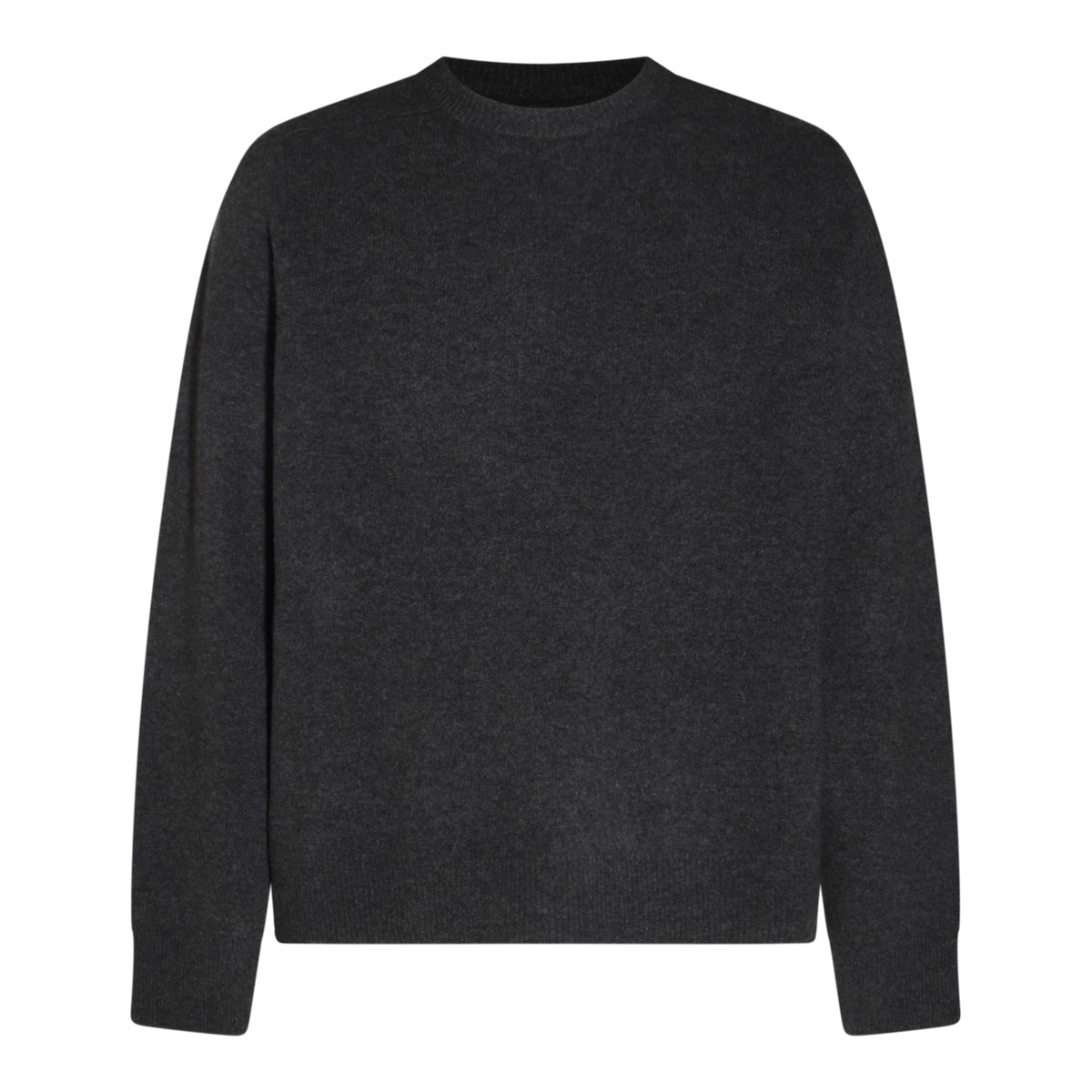 GREY WOOL KNITWEAR