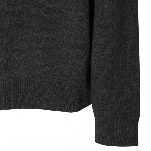 GREY WOOL KNITWEAR