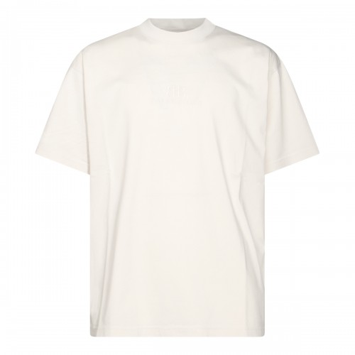 WHITE COTTON T-SHIRT