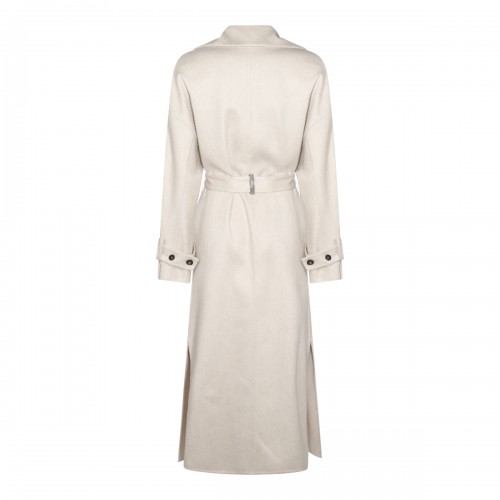 BEIGE WOOL COAT