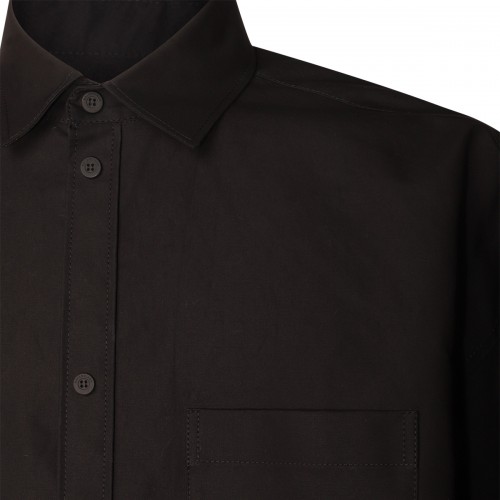 BLACK COTTON SHIRT