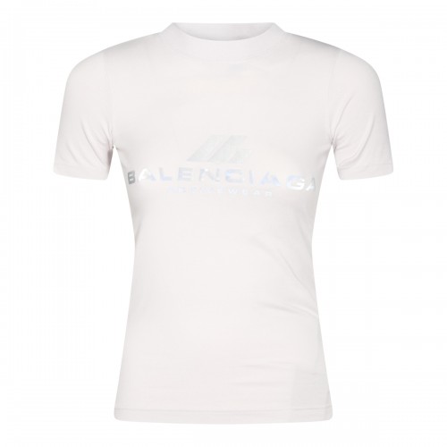 WHITE COTTON T SHIRT