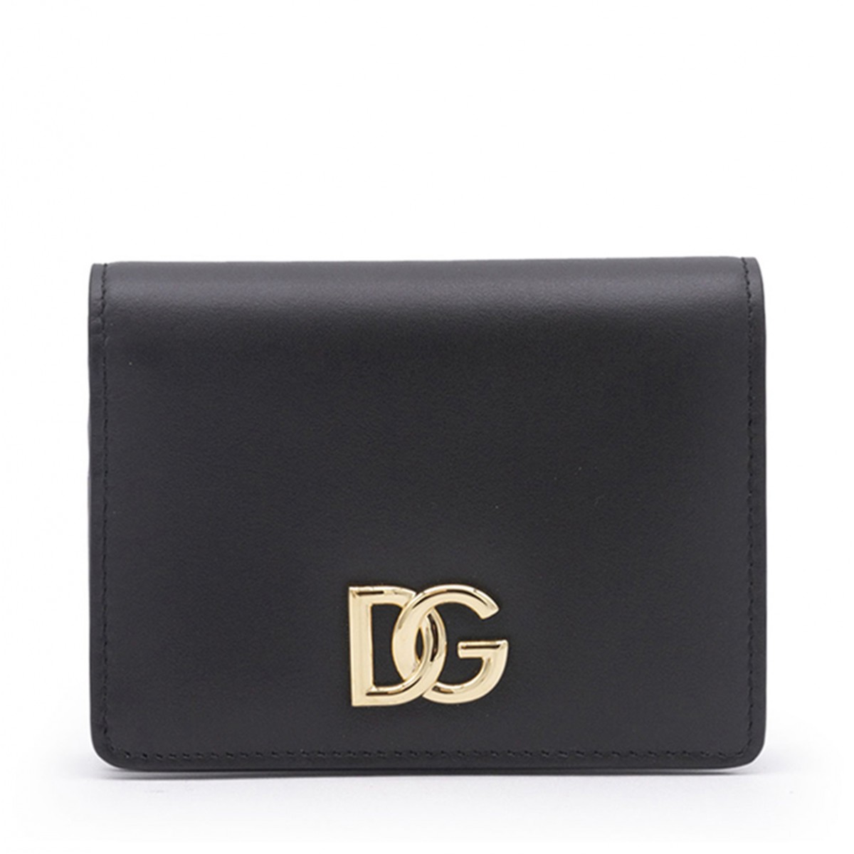 BLACK LEATHER WALLET