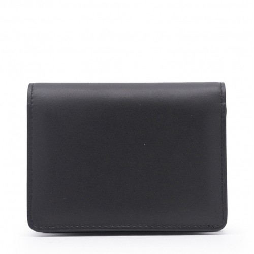 BLACK LEATHER WALLET