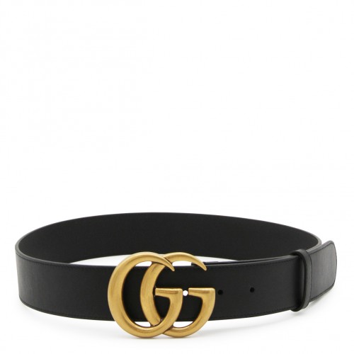 BLACK LEATHER RE-EDITION BELT