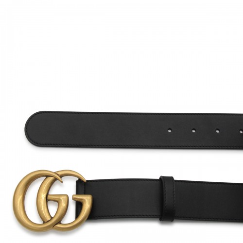 BLACK LEATHER RE-EDITION BELT