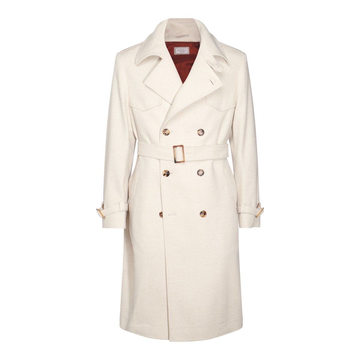 WHITE WOOL COATS