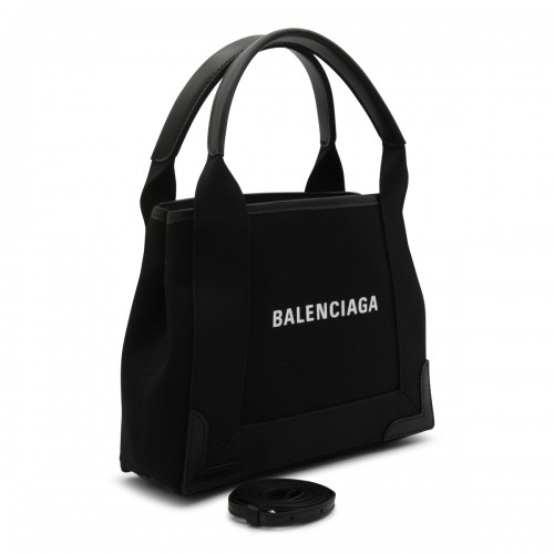 BLACK CANVAS XS CABAS TOTE BAG