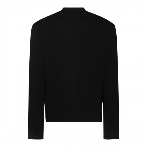 BLACK COTTON KNITWEAR