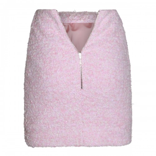 PINK COTTON MINI SKIRT 2