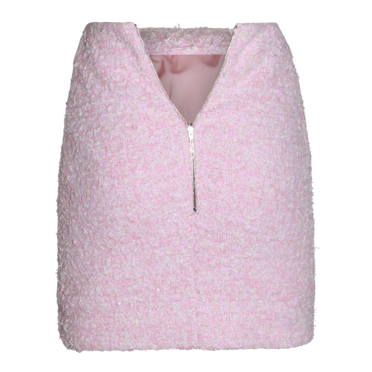 PINK COTTON MINI SKIRT