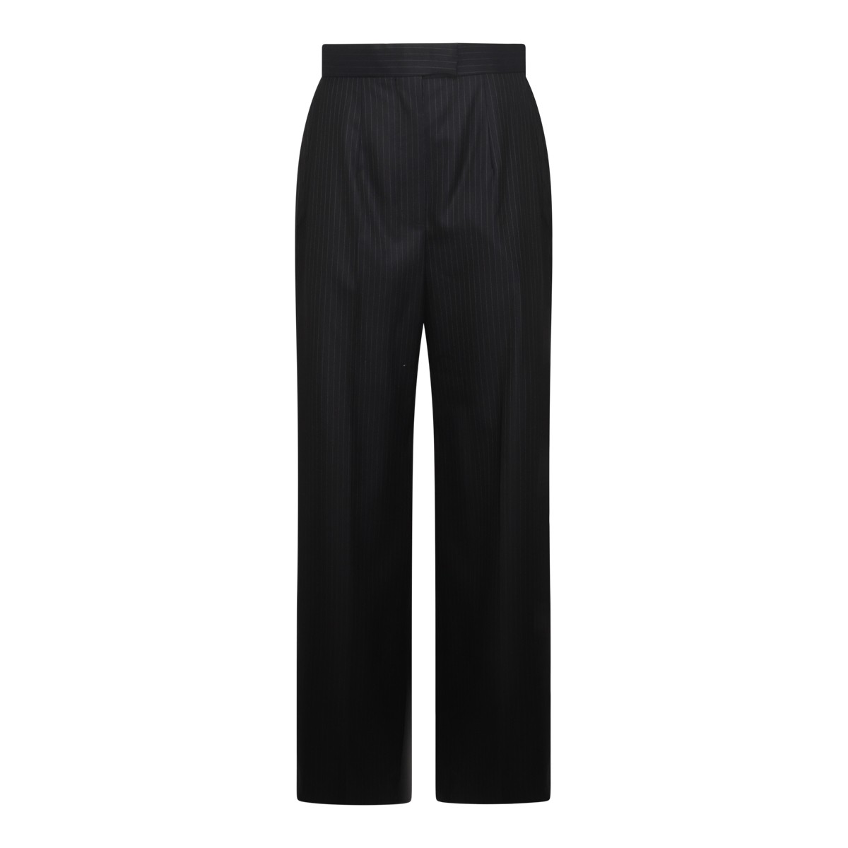 NAVY BLUE WOOL PANTS