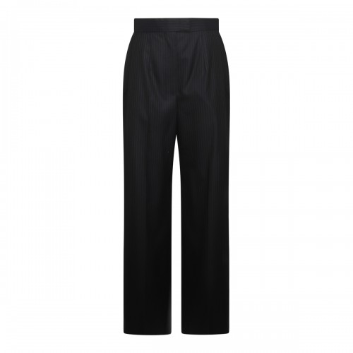 NAVY BLUE WOOL PANTS