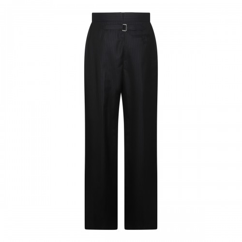 NAVY BLUE WOOL PANTS