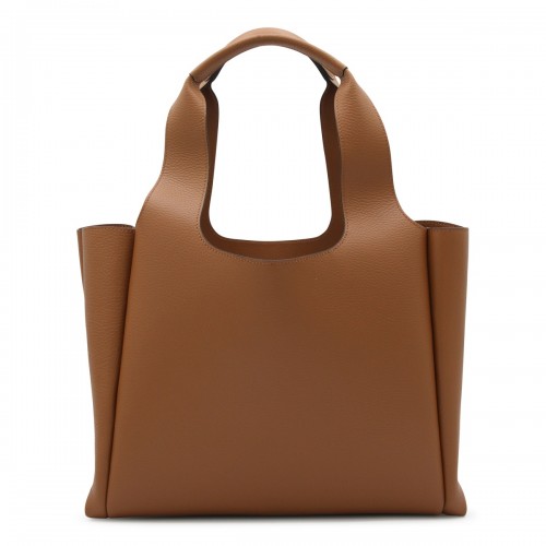 BROWN LEATHET TOTES